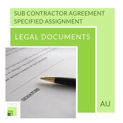 AU Sub Contractor Agreement Specified Assignment